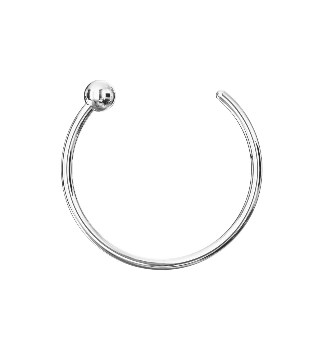 Daffodil 14K Solid Gold Open Nose Ring Hoop